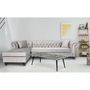 Voir la diapositive 5 : Paris Prix Table Basse 1 Cover  City  120cm Noir