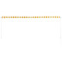 Voir la diapositive 4 : VIDAXL Auvent retractable 350x150 cm Jaune et blanc
