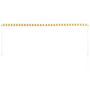 Voir la diapositive 4 : VIDAXL Auvent retractable 350x150 cm Jaune et blanc
