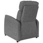 Voir la diapositive 5 : VIDAXL Fauteuil de massage Gris fonce Tissu
