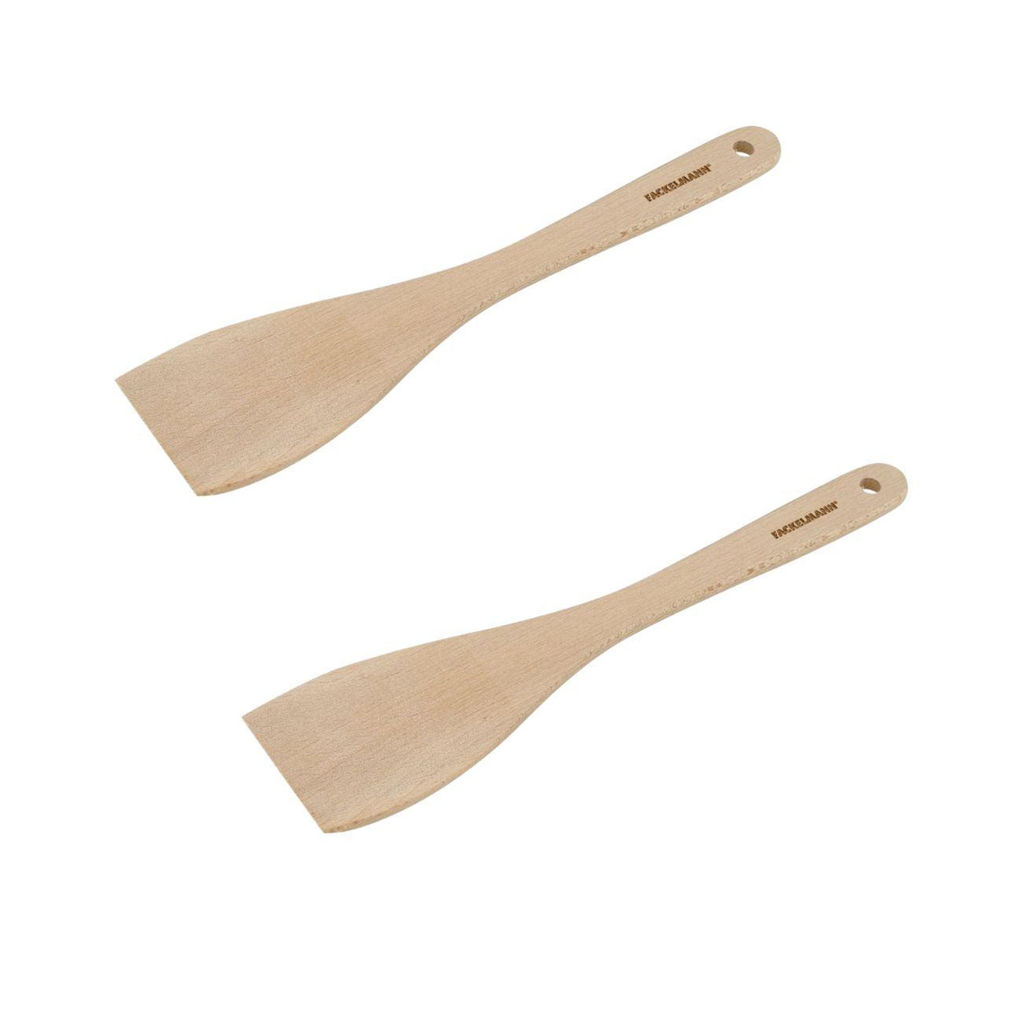 Fackelmann Set de 2 ustensiles de cuisine spatule fackelmann nature