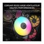 Voir la diapositive 2 : Corsair Ventilateur ARGB 120mm - CORSAIR - RS120