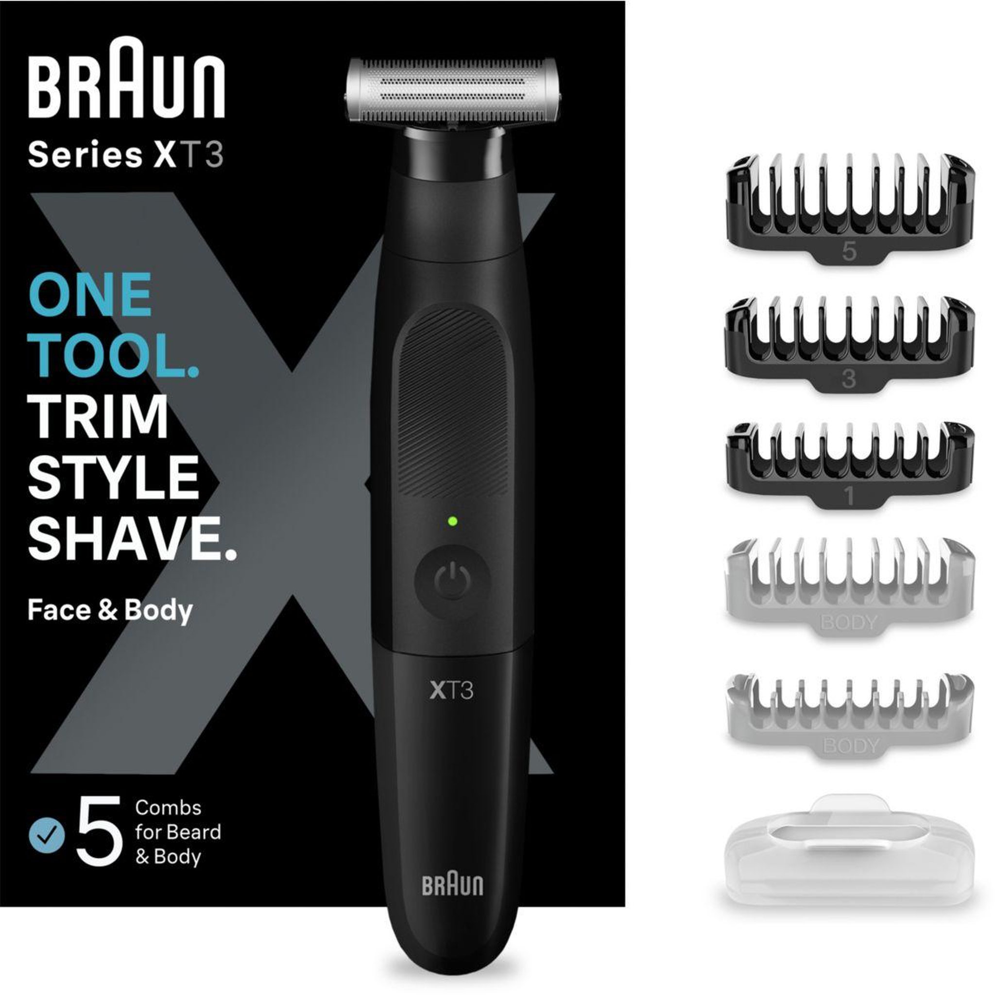BRAUN Tondeuse multi usages Series X XT3200