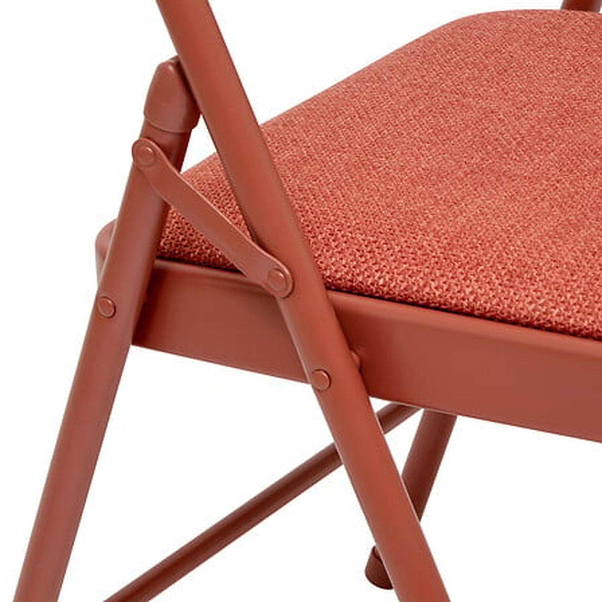 Voir la diapositive 6 : FIVE Lot de 4 chaises pliantes en tissu chiné FLEXY