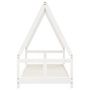 Voir la diapositive 4 : VIDAXL Cadre de lit pour enfant blanc 80x160 cm bois de pin massif