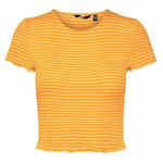 Vero Moda T Shirt  Femme Vero  oda  adi Jill. Coloris disponibles : Orange