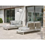 Voir la diapositive 4 : Paris Prix Salon de Jardin d'Angle 6 Places  Irun  225cm Gris