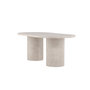 Voir la diapositive 6 : Paris Prix Table à Manger Effet Marbre  Narvik  200cm Beige