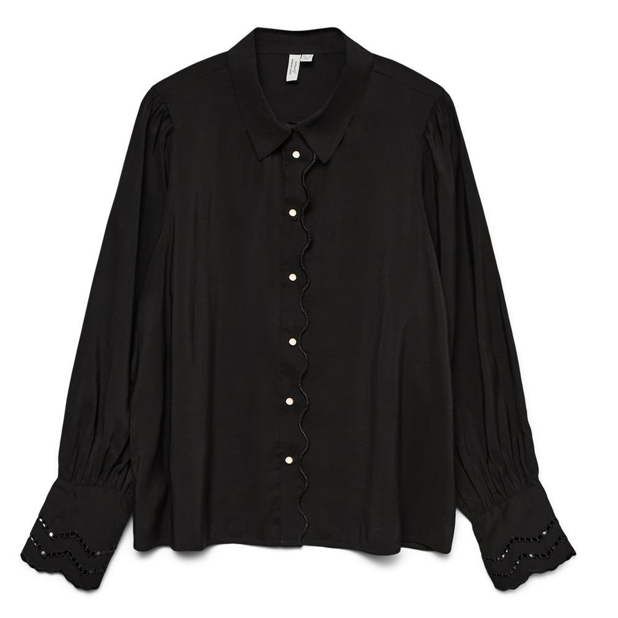 Vero Moda Blouse noir femme vero moda henrietta. Coloris disponibles : Noir
