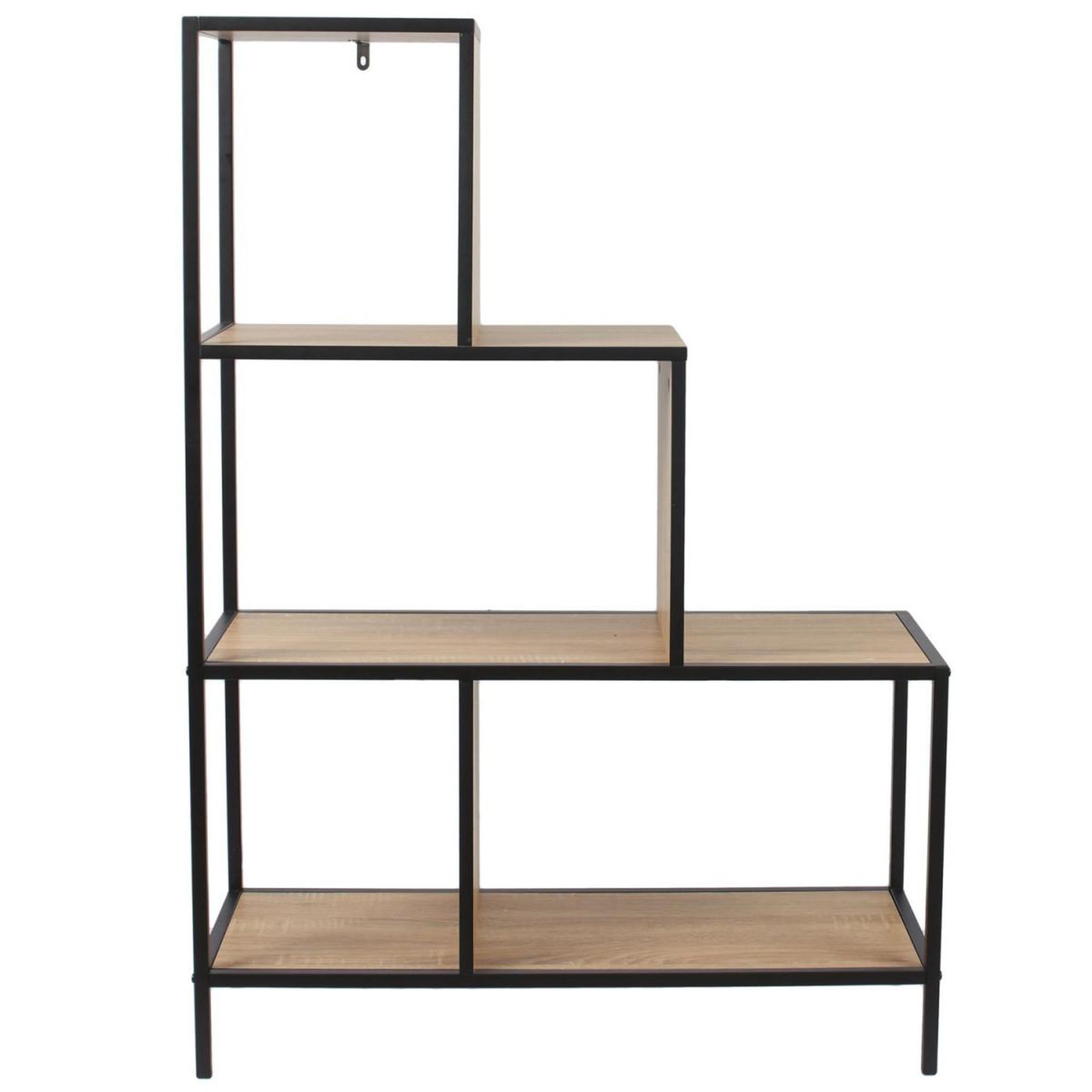 Voir la diapositive 2 : Paris Prix Étagère escalier  edison  112cm naturel & noir