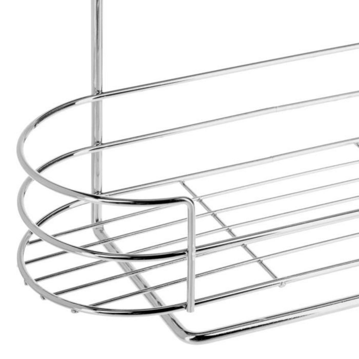 FIVE Support de Douche 2 Etagères  Wash  41cm Gris