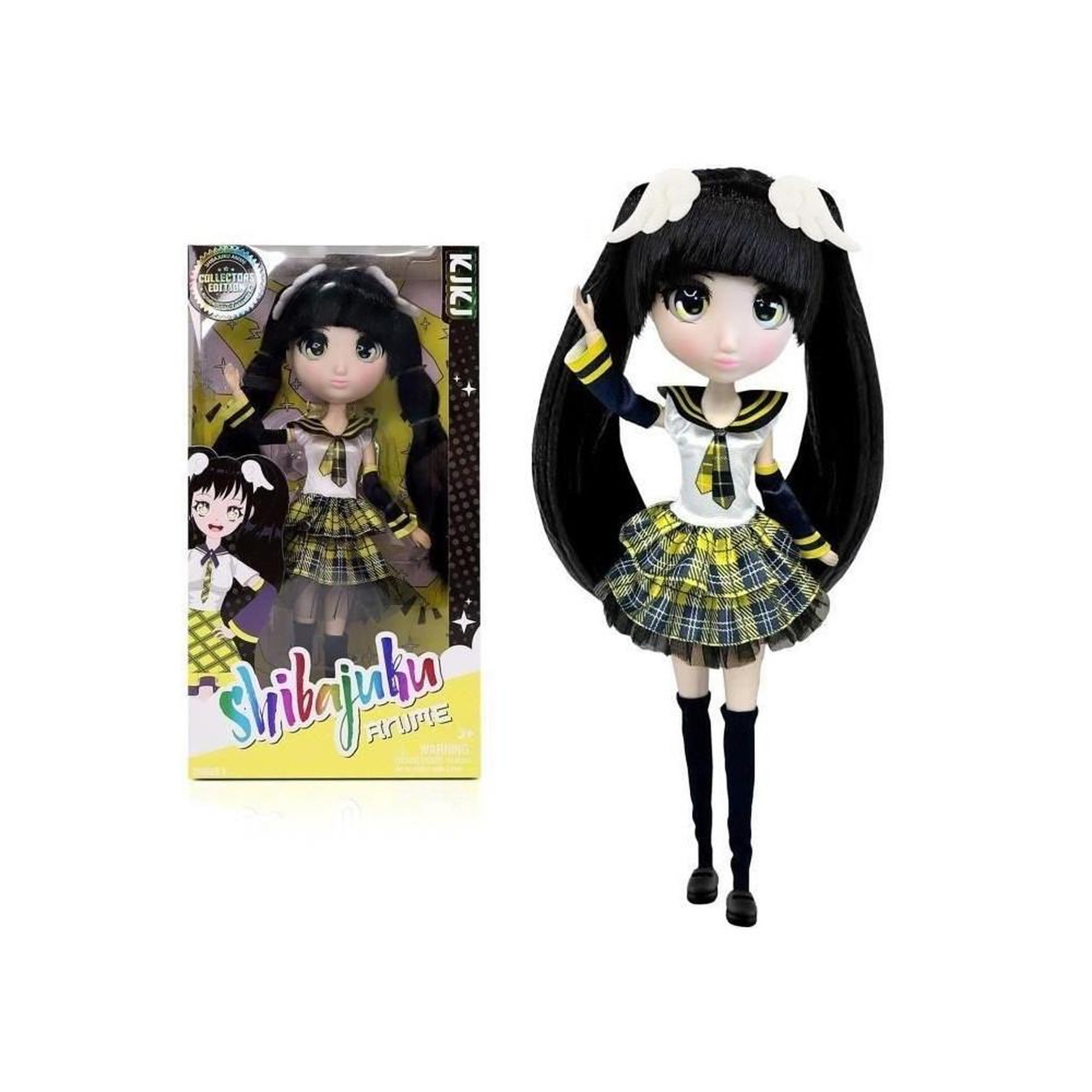 Voir la diapositive 1 : BANDAI Grande Poupée Kawai style Japon 30 cm - Poupée Kiki - BANDAI - Licence Officielle Shibajuku Anime