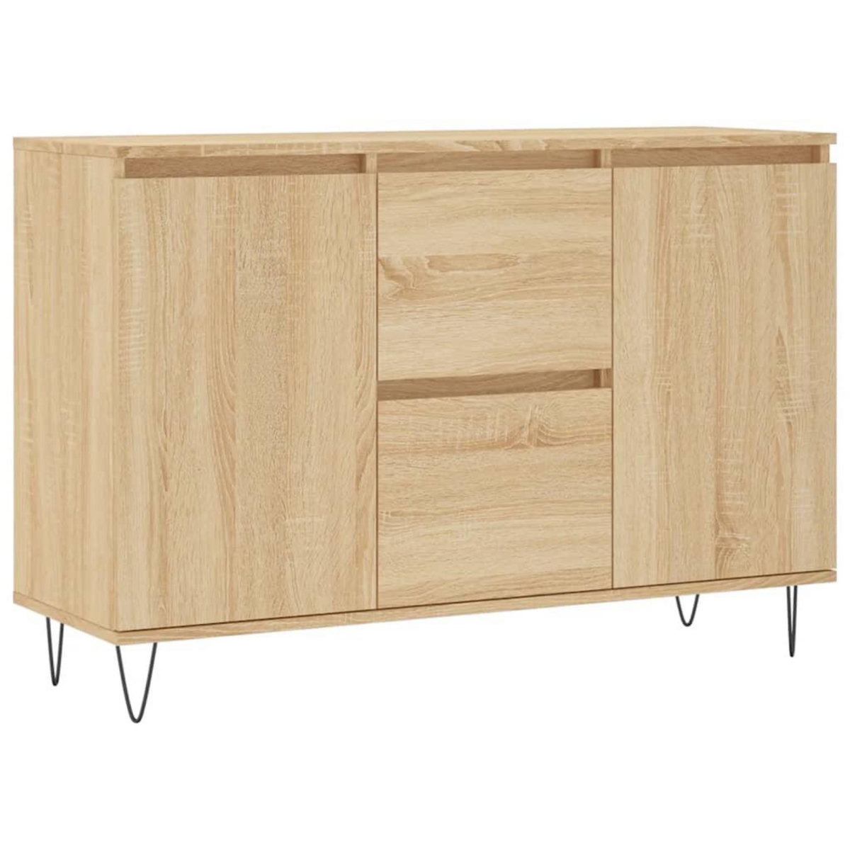 VIDAXL Buffet chene sonoma 104x35x70 cm bois d'ingenierie