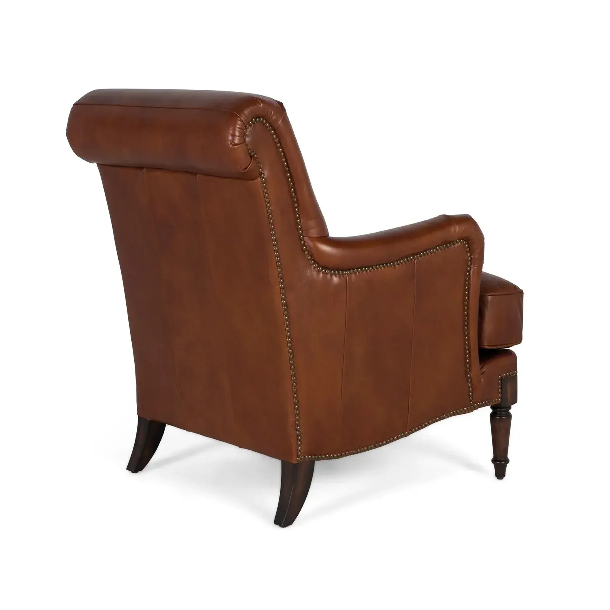 Voir la diapositive 4 : GINER Y COLOMER SL Fauteuil en cuir 82 cm style classique