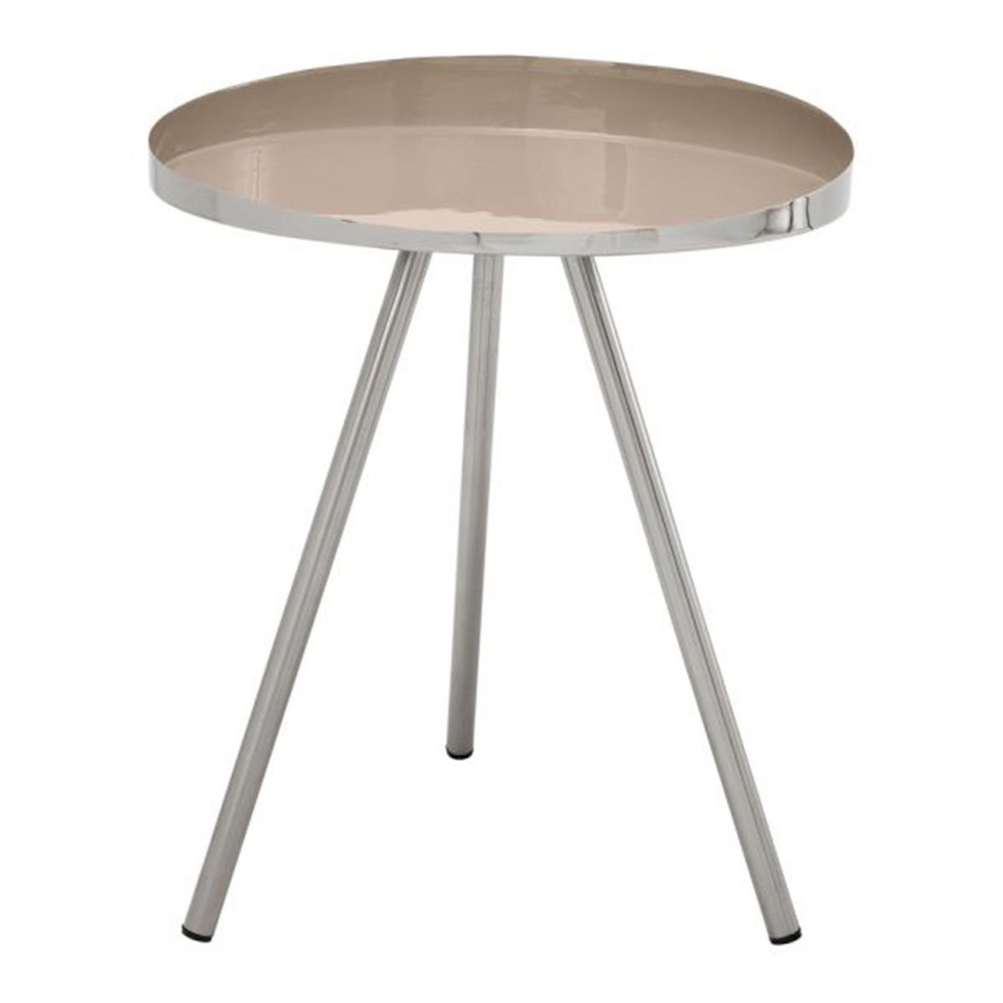 Paris Prix Table d'appoint design  morrison  48cm taupe