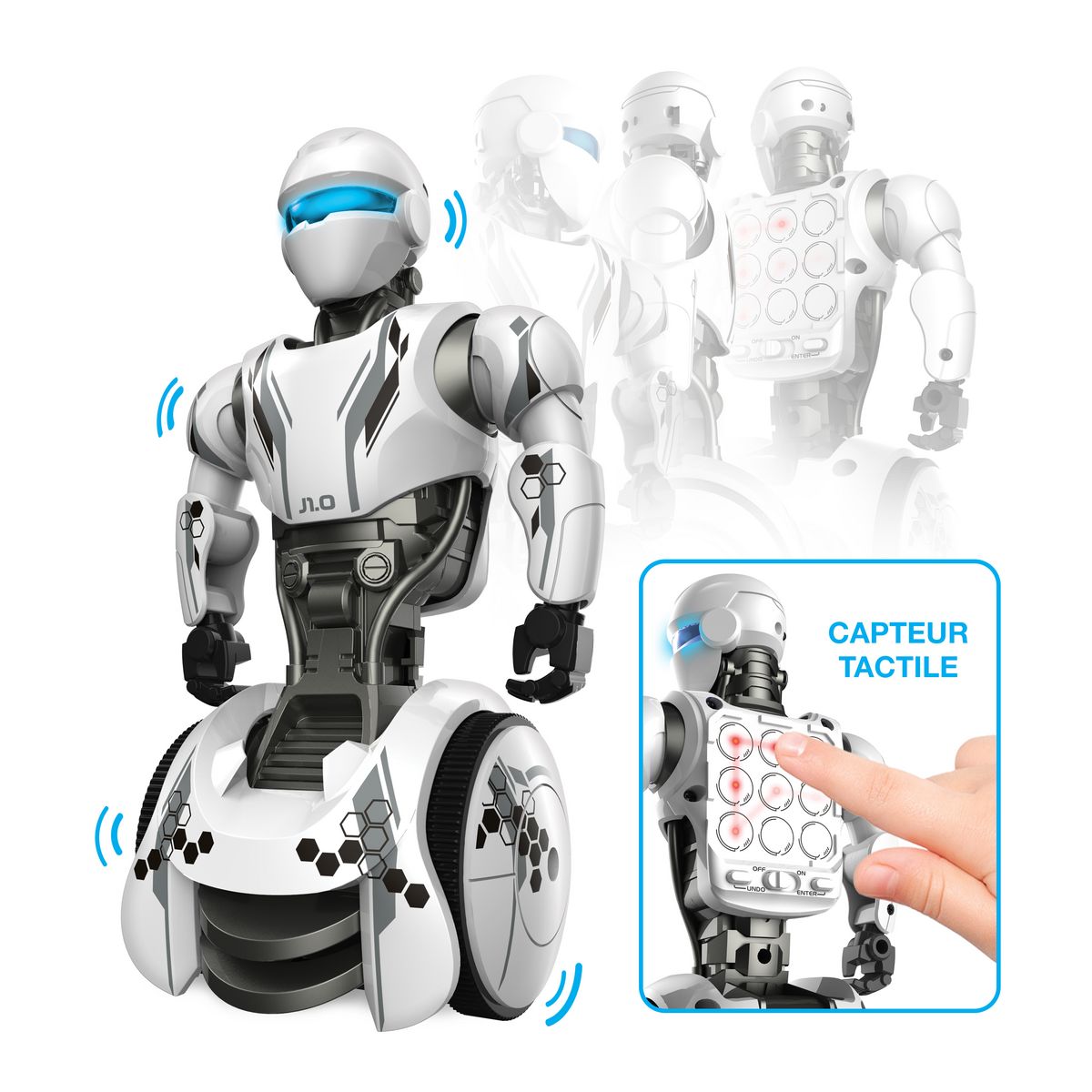 SILVERLIT Robot interactif programmable Junior 1.0