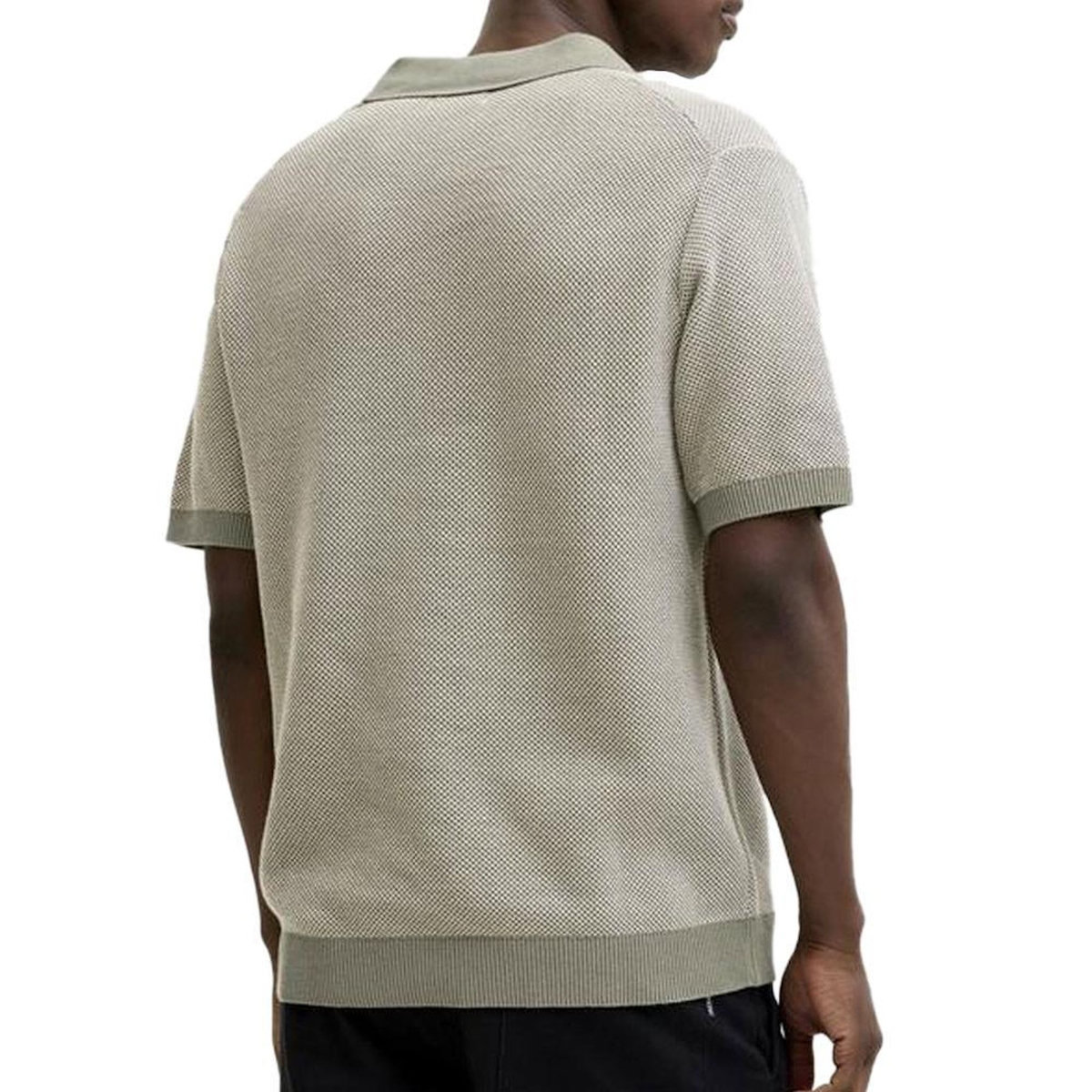 Jack & Jones Polo Kaki Homme Jack & Jones Aston Split