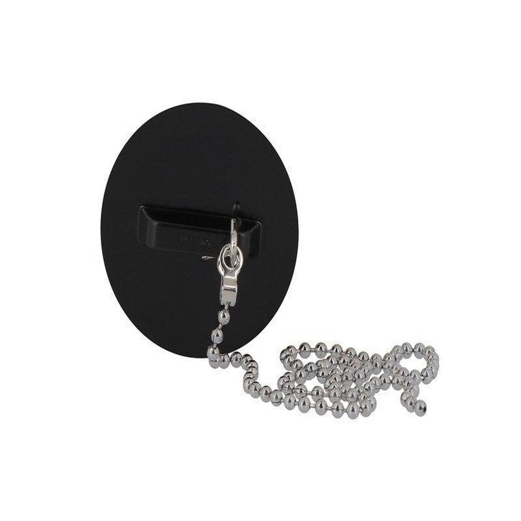 GIRPI Bouchon pour évier, anneau et chaîne, 30 cm, diam. 52 mm