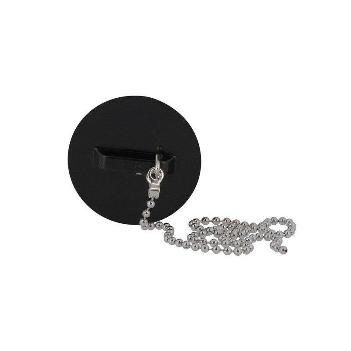 GIRPI Bouchon pour évier, anneau et chaîne, 30 cm, diam. 52 mm