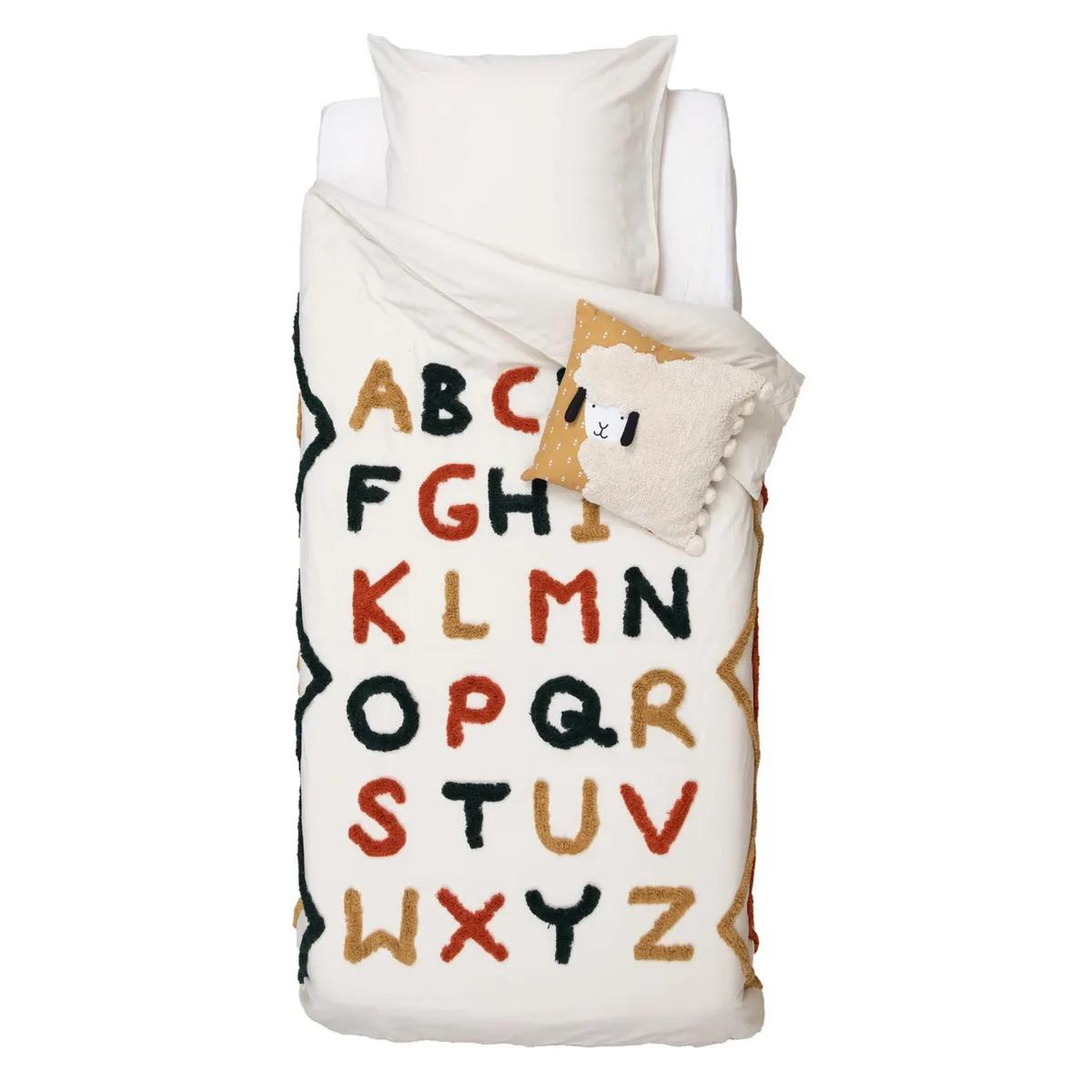 Eden Housse de couette + 1 taie collection alphabet