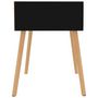 Voir la diapositive 4 : VIDAXL Tables de chevet 2 pcs Noir brillant 40x40x56cm Bois ingenierie