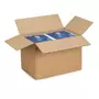 RAJA 10 cartons d'emballage 25 x 15 x 14 cm - Simple cannelure