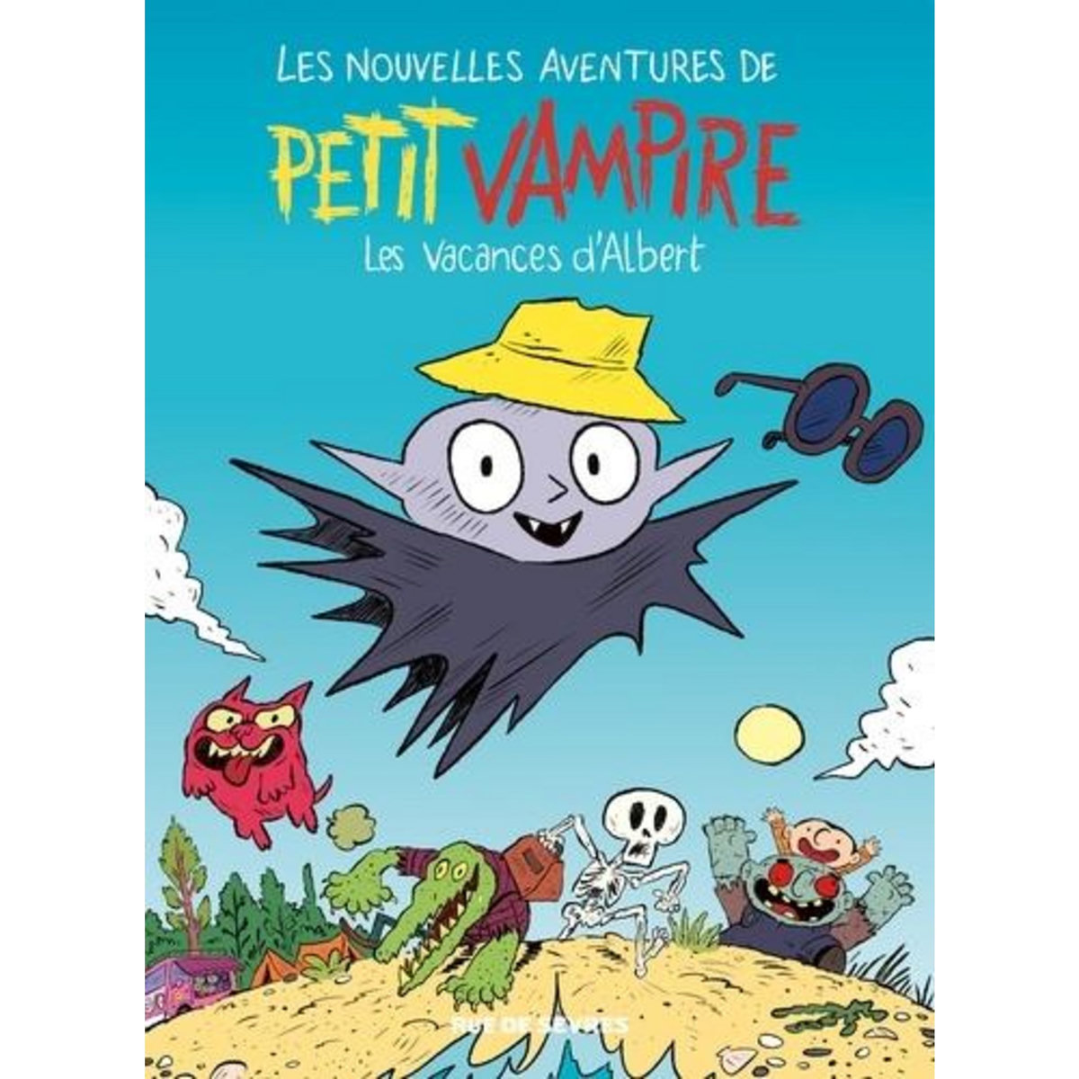 LES NOUVELLES AVENTURES DE PETIT VAMPIRE TOME 2 : LES VACANCES D'ALBERT, Pinson Pauline