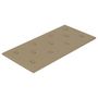 Voir la diapositive 3 : VIDAXL Panneaux muraux 12 pcs Cappuccino 60x30 cm Similicuir 2,16 m^2