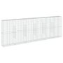 Voir la diapositive 5 : VIDAXL Panier gabion avec couvercle 600x50x200 cm fer galvanise