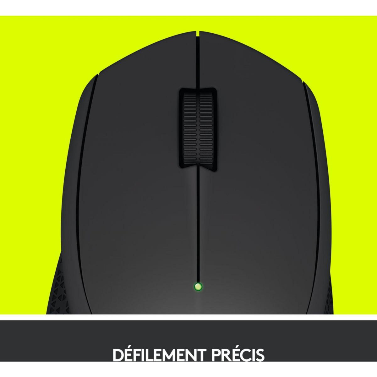 Logitech Souris sans fil M280 Noire