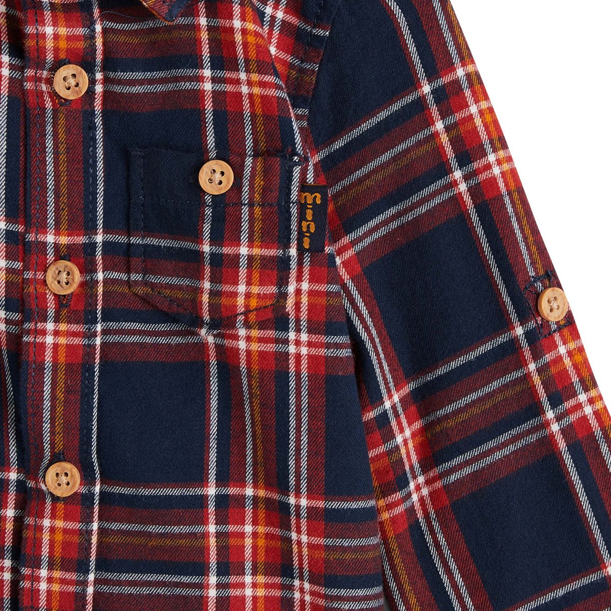 INEXTENSO Chemise manches longues à carreaux bébé garçon