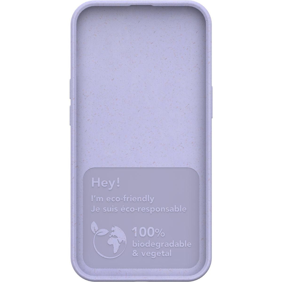 JUST GREEN Coque iPhone 14 Bio Lavande
