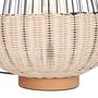 Voir la diapositive 2 : ATMOSPHERA Lampe à Poser Design  Anea  35cm Noir & Naturel