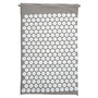 Voir la diapositive 2 : Paris Prix Tapis & Oreiller d'Acupression  Housse  64cm Gris