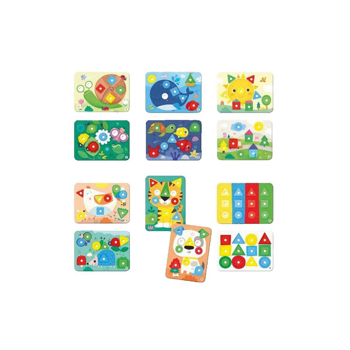 Goula Jeu d'éveil Goula Baby Shapes coloré