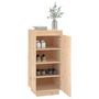 Voir la diapositive 4 : VIDAXL Armoire a chaussures 35x35x80 cm Bois de pin massif