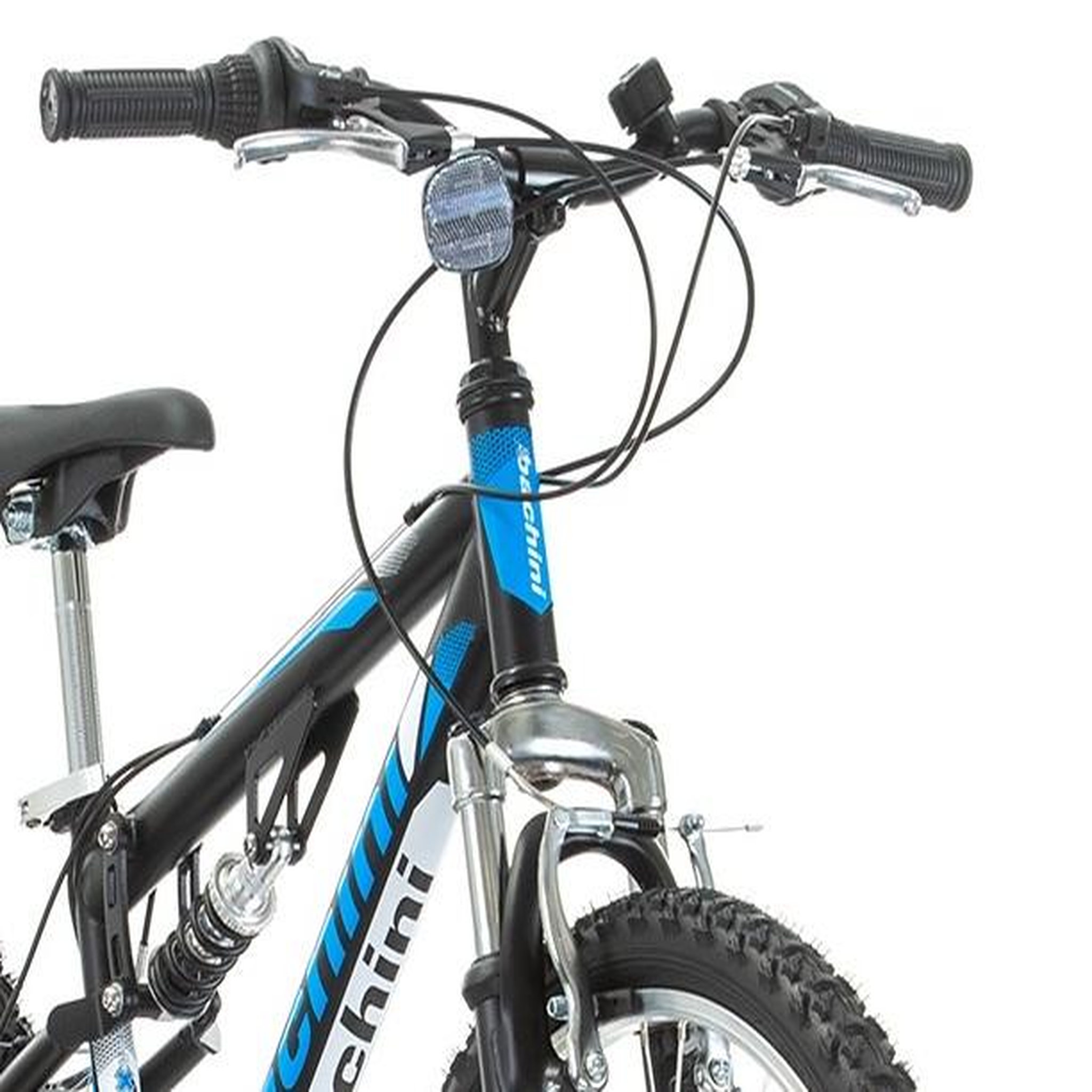 Voir la diapositive 3 : BACHINI Vélo enfant - VTT 24'' Tout Suspendu avec transmission complète Shimano pour adolescent de taille comprise entre 1.35 et 1.60m