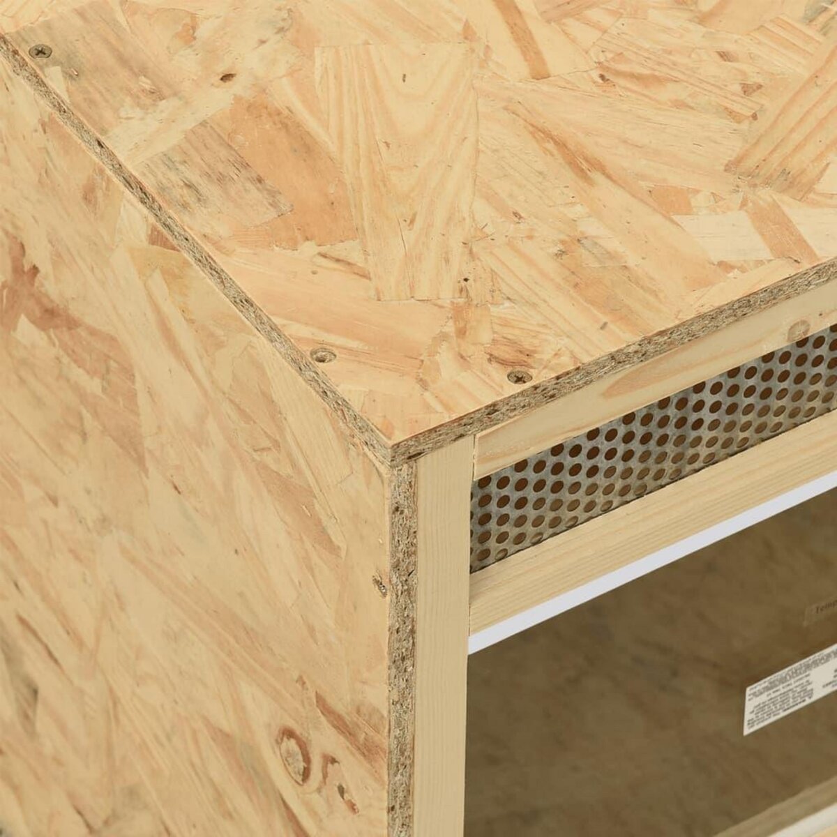 VIDAXL Terrarium Bois d'ingenierie 120x50x50 cm