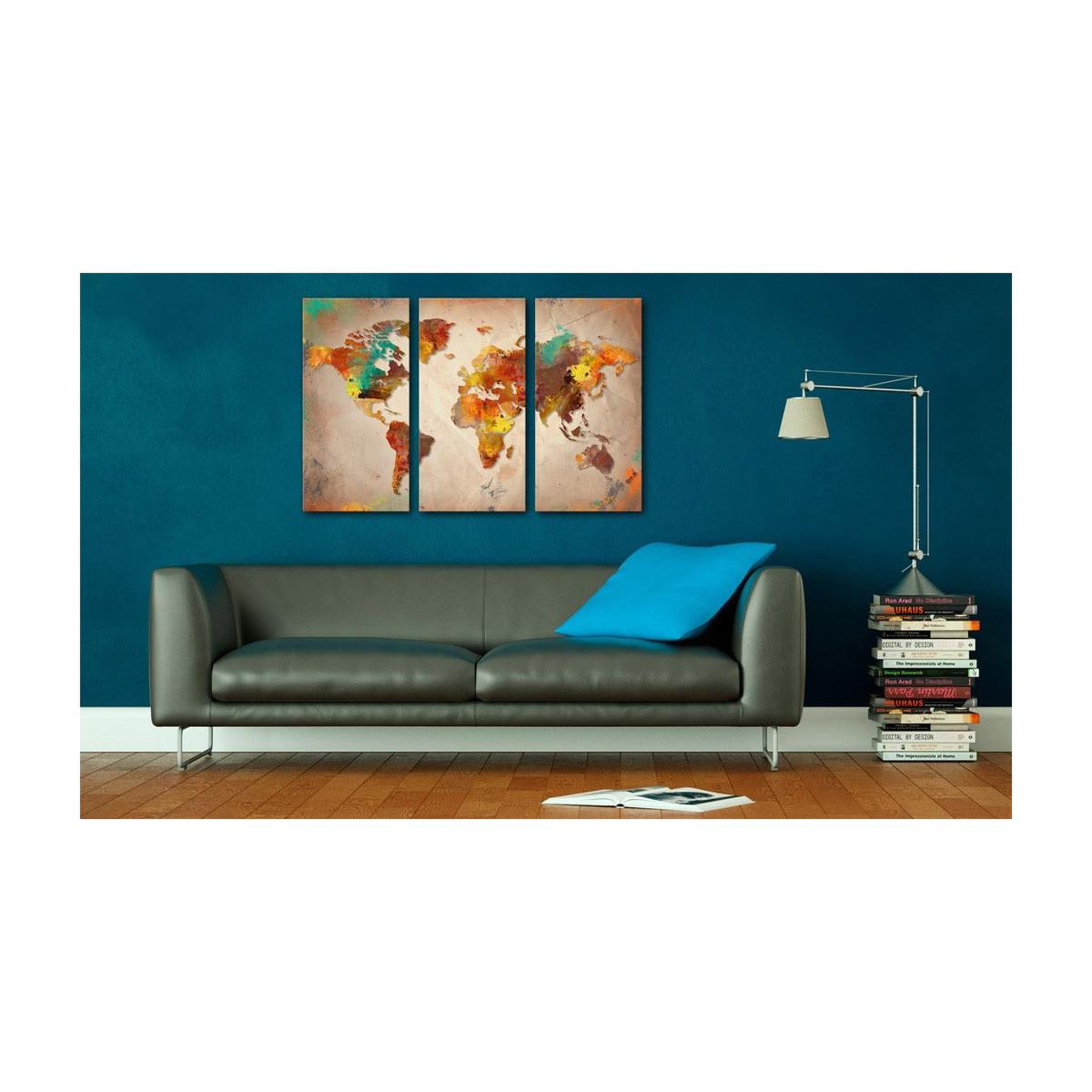 Voir la diapositive 2 : Paris Prix Tableau Imprimé 3 Panneaux  Painted World