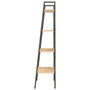 Voir la diapositive 4 : VIDAXL Etagere sur pied 4 niveaux Marron clair et noir 56x35x140 cm