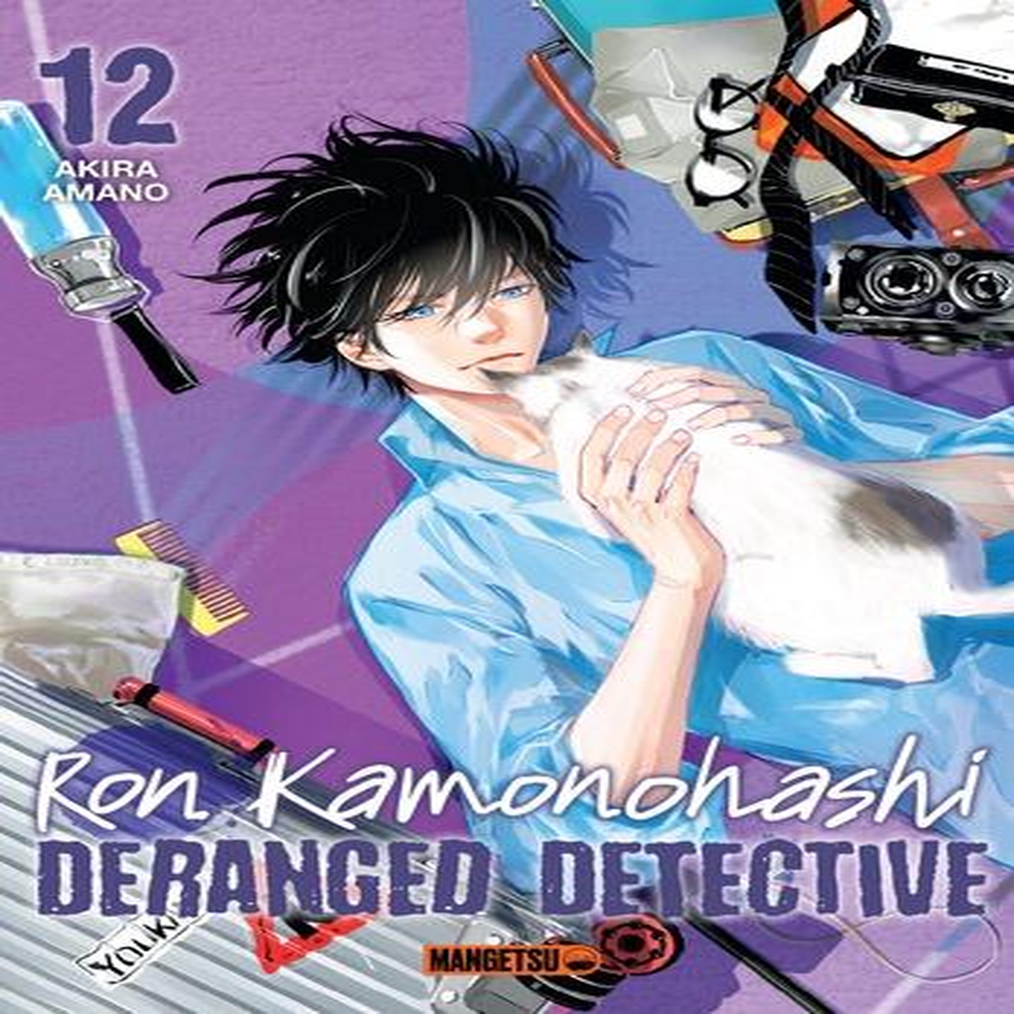 RON KAMONOHASHI : DERANGED DETECTIVE TOME 12 , Amano Akira