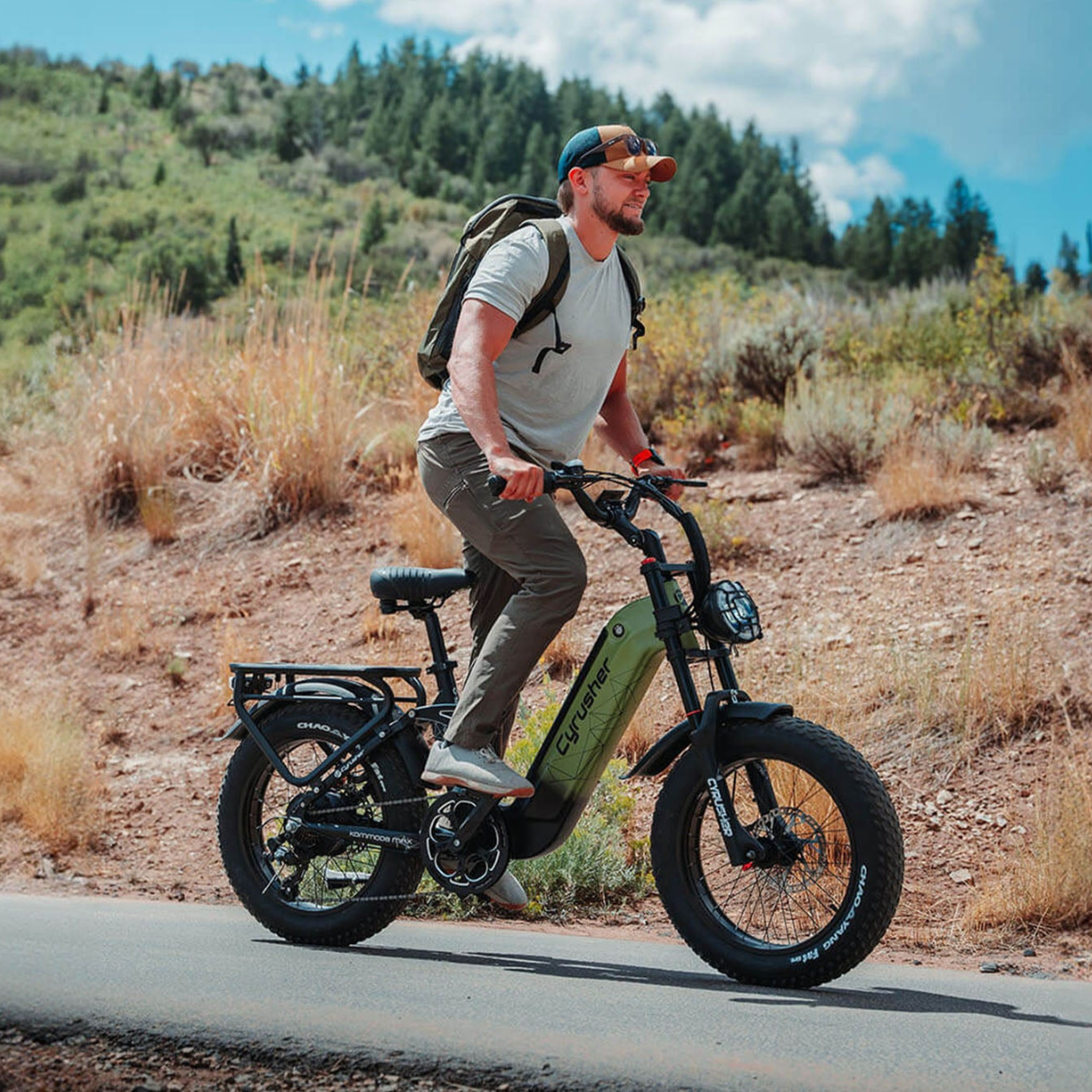 Voir la diapositive 6 : CYRUSHER Vélo électrique Fat Bike Cyrusher Kommoda 3.0