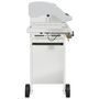 Voir la diapositive 4 : VIDAXL Barbecue a gaz avec 5 bruleurs argente acier inoxydable
