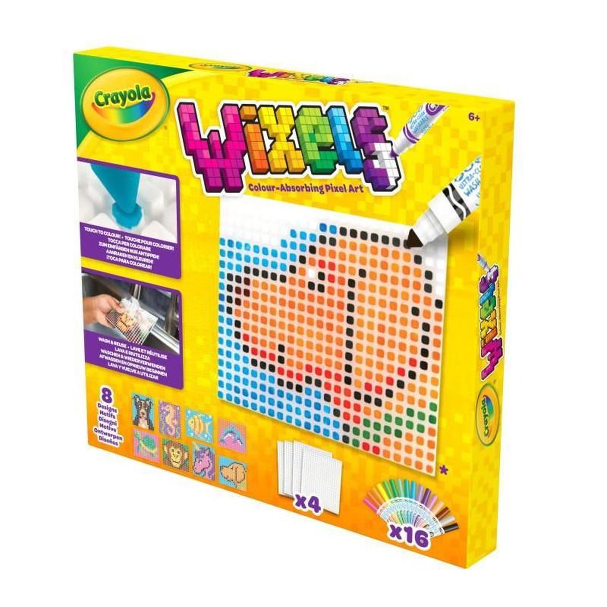 Voir la diapositive 2 : Crayola Coffret créatif animaux - CRAYOLA - Wixels