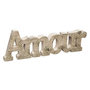 Voir la diapositive 1 : ATMOSPHERA Mot à Poser Déco en Bois  Amour  30cm Beige