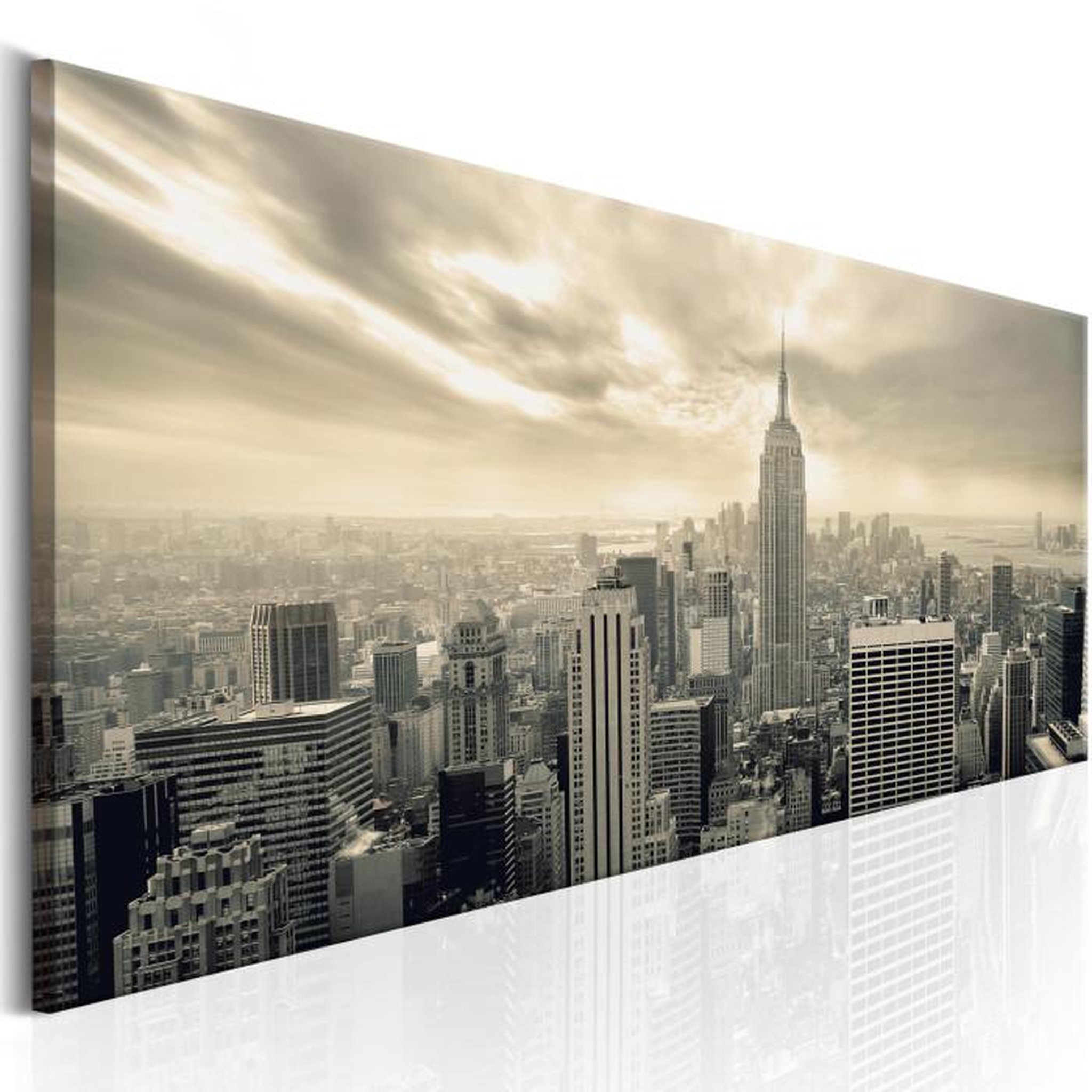 Paris Prix Tableau Imprimé  NY : Morning Sky. Coloris disponibles : Multicolore