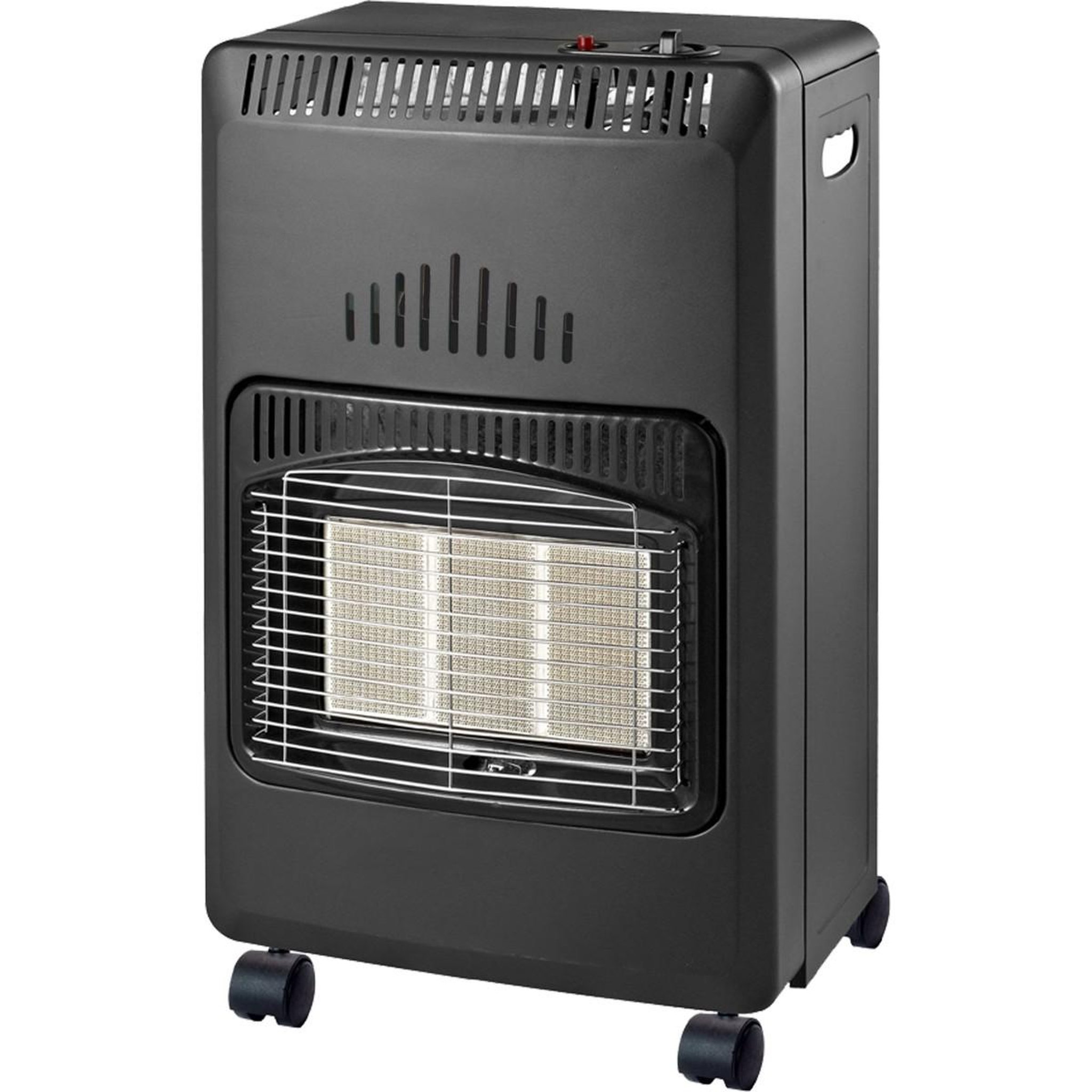 Voir la diapositive 2 : NIKLAS Poele à gaz 4200W Nova pliable Chauffage gaz Piezo Connexion normalisée
