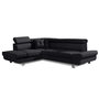 Voir la diapositive 6 : BEST MOBILIER Lisbona - canapé d'angle gauche convertible - 5 places - avec têtières