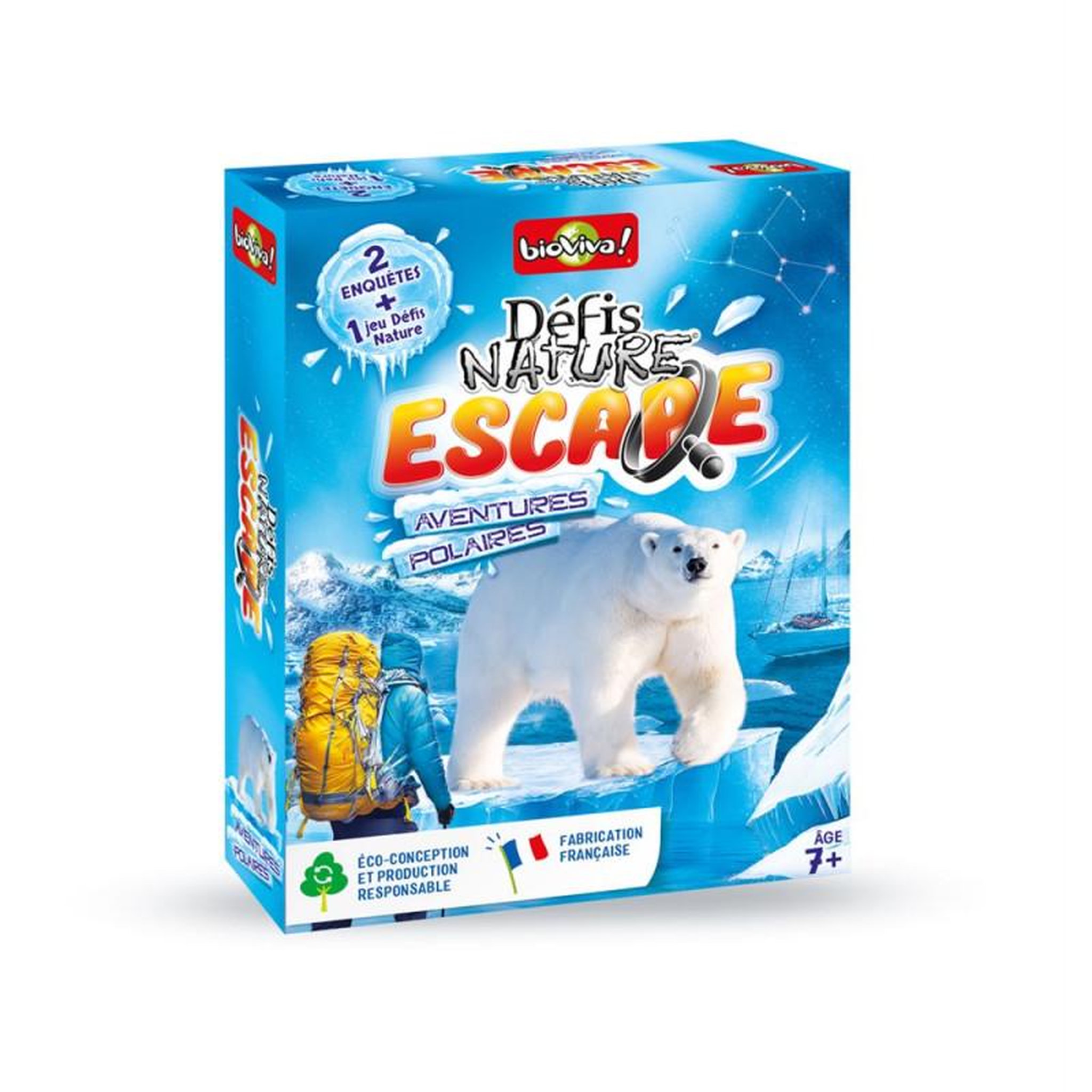 Bioviva Jeu pour découvrir la nature Bioviva Défis Nature Escape Aventures polaires