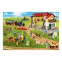 Schmidt Puzzle 100 pièces avec figurine : Ferme et magasin de la ferme